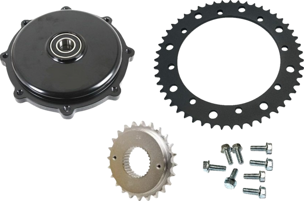 Drag Specialties Conversion Sprocket Kit - Black - '09-'16