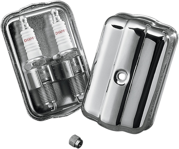 Drag Specialties Plug Holder - Chrome - F/H-D