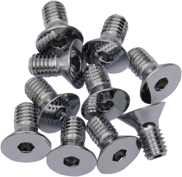 Drag Specialties Bolts - Counter-Sunk - 3/8"-16 X 1"
