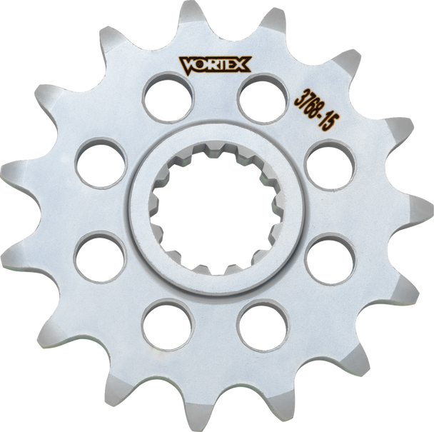 Front Sprocket - 15 Tooth - Silver - Ninja Zx-4Rr 3768-15