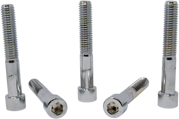 Drag Specialties Bolts - Socket-Head/Replacement - Smooth/Coarse Thread - 1/2"-13 X 3-1/4" - 5 Pack