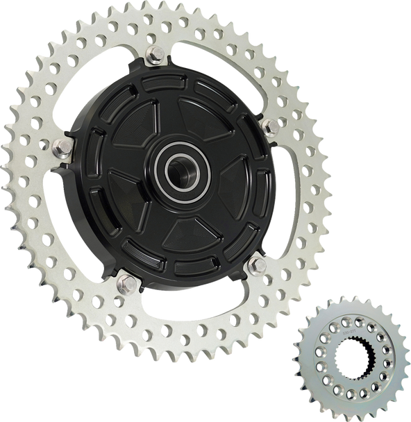 Chain Drive Kit - 57 Tooth - Black/Natural - Flt 300-200
