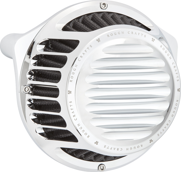 Rough Craft Air Cleaner Kit - Chrome Rc-600-024