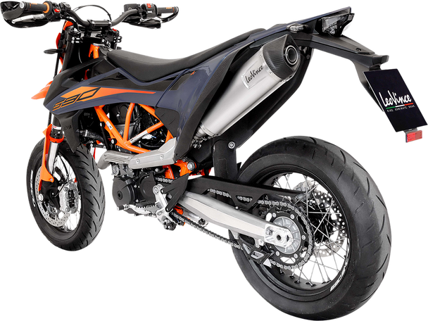 Leovince Lv One Muffler - Stainless Steel 14363Eu