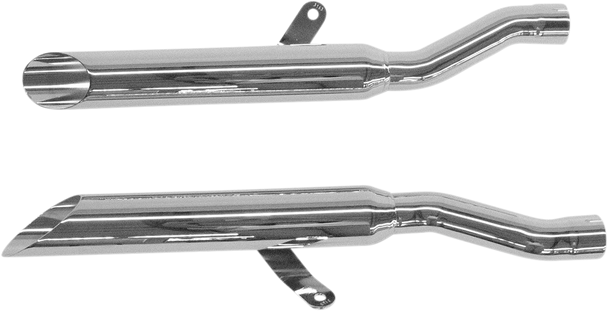 Cobra Slashcut Mufflers - Chrome 3163Tssc