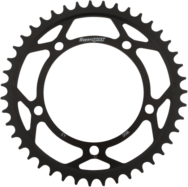Supersprox Rear Sprocket - 43 Tooth Rfe-1800-43-Blk