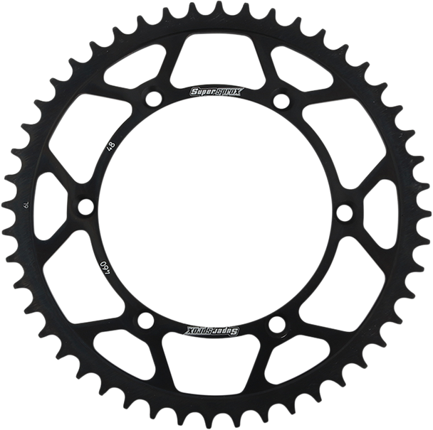 Supersprox Steel Rear Sprocket - 48 Tooth Rfe-460-48-Blk