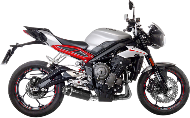 Leovince Lv One Evo Muffler - Carbon Fiber - Street Triple 765 14289Eu
