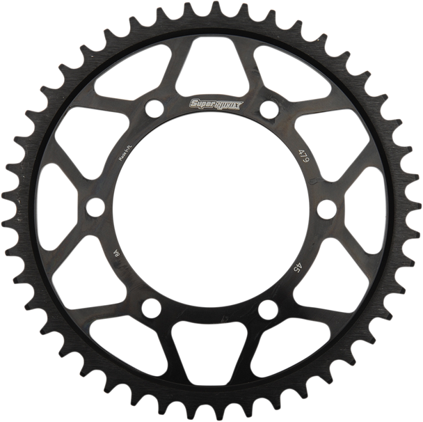 Supersprox Rear Sprocket - 45 Tooth Rfe-479-45-Blk