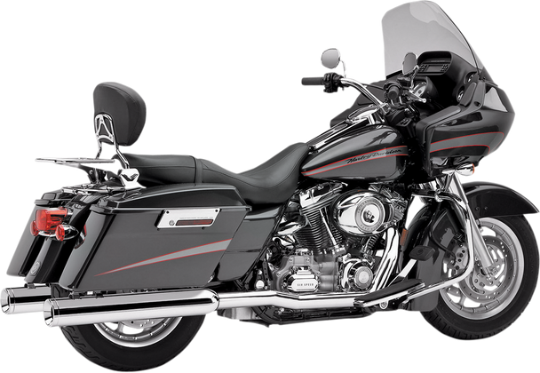 Cobra True Dual Headpipes - Chrome - '07-'08 Fl 6251