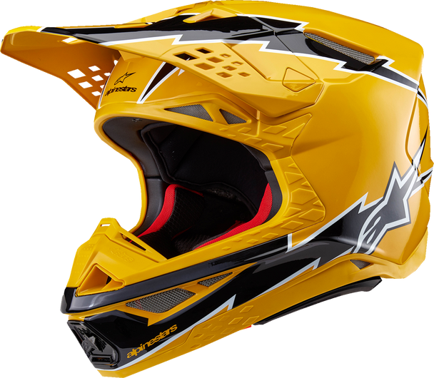 Supertech M10 Helmet - Ampress - Mips - Gloss Black/Yellow - Xl 8300823-1414-Xl