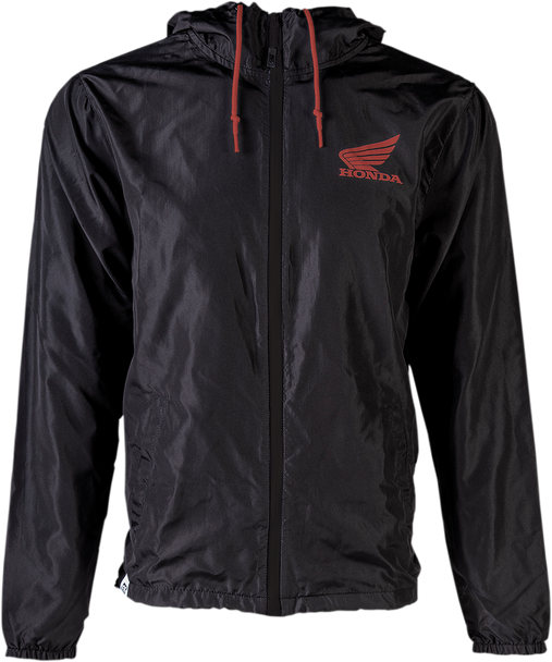 Factory Effex Honda Windbreaker - Black - Large 25-85324
