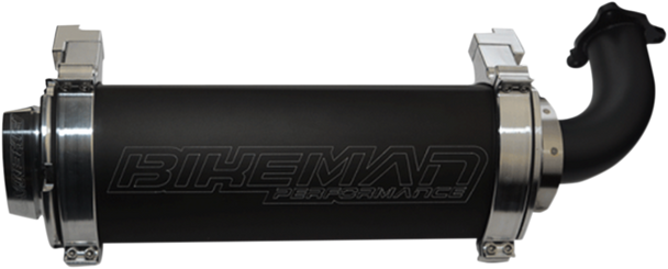 Bikeman Performance Rzr Xp Turbo Muffler - Black 17-318-Sb Bikeman Performance Rzr Xp Turbo Muffler - Black 17-318-Sb