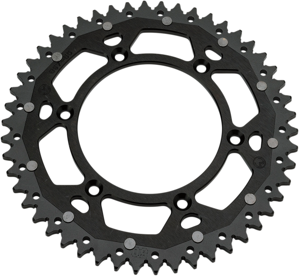 Moose Racing Dual Sprocket - Black - 49 Tooth 1210-210-49-10X