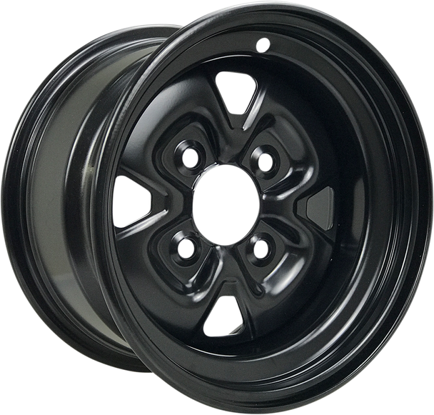 Moose Utility Steel Wheel - Black - 12X7 - 4/156 - 4+3 Mo12070103
