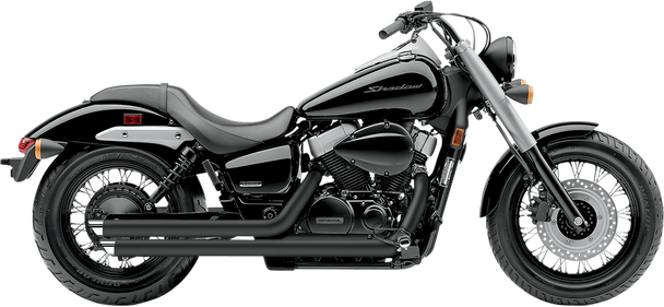 Cobra Streetrod Slashdown Exhaust - Black 1911B