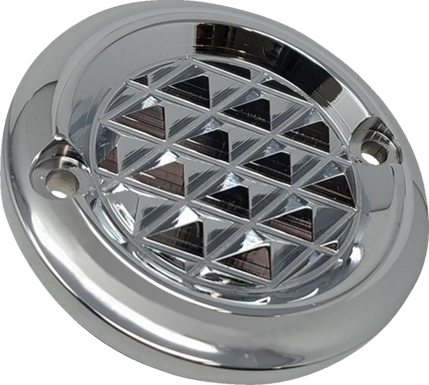 Covingtons Points Cover - Diamondback - Chrome - M8 C3095-C