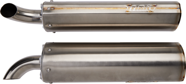 Trinity Racing Stainless Steel Slip-On Mufflers Tr-4160S-Ss