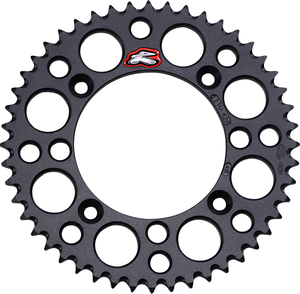 Renthal Sprocket - Black - 48 Tooth 121U-428-48Gpbk