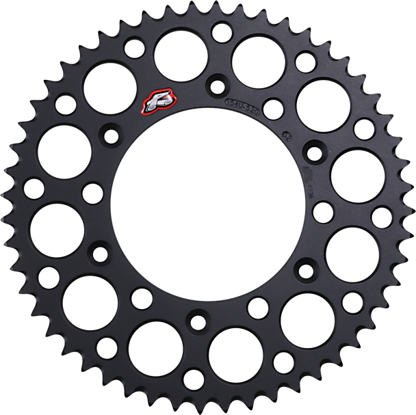 Renthal Sprocket - Honda - Black - 52 Tooth 154U-520-52Grbk