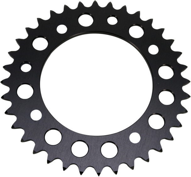 Renthal Rear Sprocket - Aprilia/Gas Gas/Husqvarna/Ktm - Black - 38 Tooth 491--415-38P-Bk