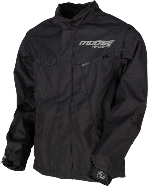 Moose Racing Qualifier Jacket - Black - Large 2920-0638