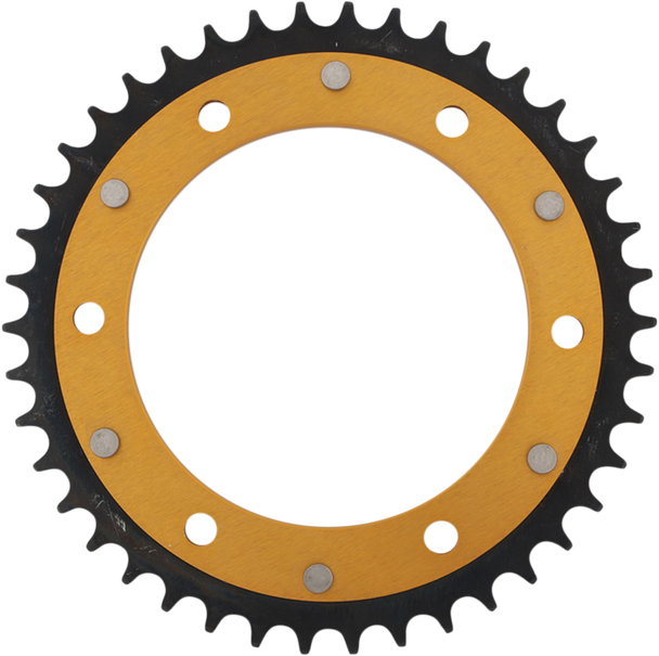 Supersprox Stealth Rear Sprocket - 42 Tooth - Gold - Honda Rst-1306-42-Gld