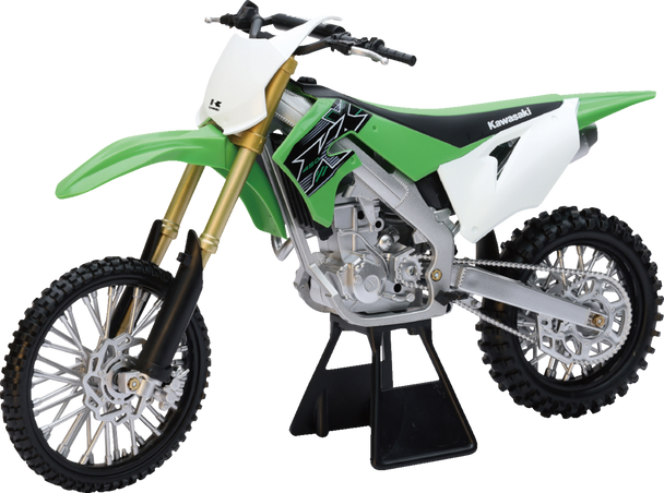 Kawasaki Kx 450F 2019 Dirt Bike - 1:6 Scale - Green/White/Black 49653