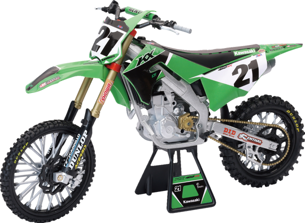 Kawasaki Race Team Bike - Jason Anderson - 1:6 Scale - Green/Black 49733