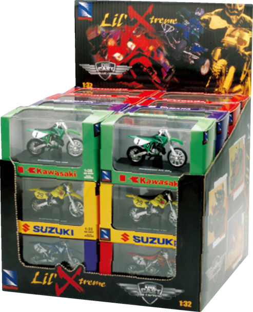 Dirt Bike & Atv Assortment - 1:32 Scale - Multicolor 06227C