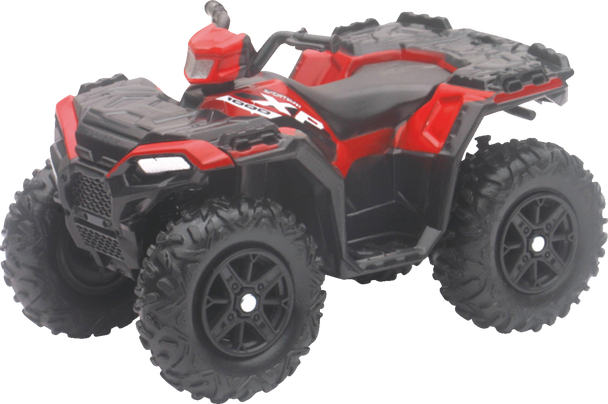 Mini Polaris Sportsman Xp1000 - 1:12 Scale - Black/Red 07363