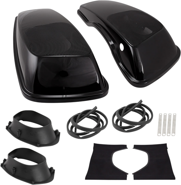 Saddle Tramp Saddlebag Lid - Dual - Flh/Flt Bc-Hd69-14U