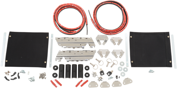 Drag Specialties Saddlebag Hardware With Tether