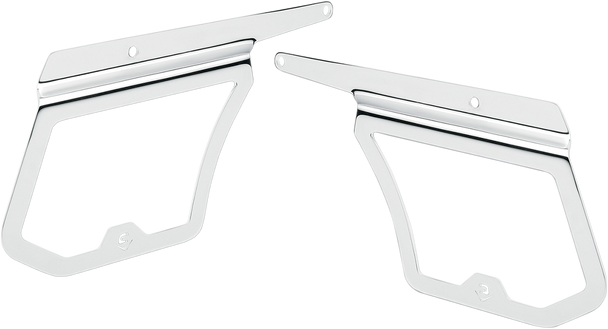 Cobra Saddlebag Supports - Chrome - Fl/Fx 602-6100