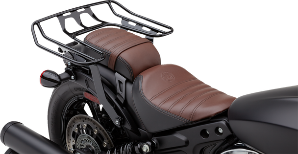 Cobra Detachable Wrap Around Rack - Black - Bobber 502-2615B Cobra Detachable Wrap Around Rack - Black - Bobber 502-2615B