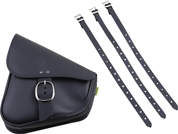 Willie & Max Luggage Swing Arm Bag - Black - Triangulated - Left 59823-08