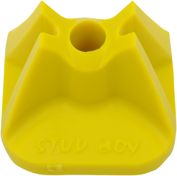 Stud Boy Single Backer Plates - Hi-Viz Yellow - 24 Pack 2513-P1-Hvy