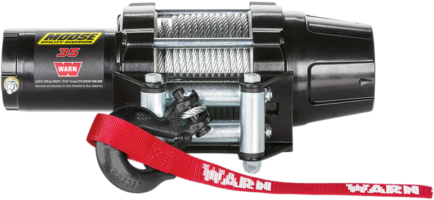 Moose Utility 3500 Lb Winch - Synthetic Rope 101602 Moose Utility 3500 Lb Winch - Synthetic Rope 101602