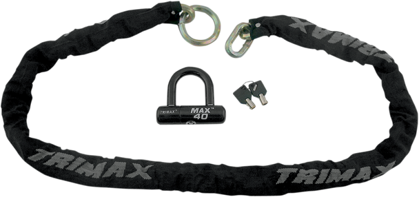 Trimax U-Lock Lock Chain - 5' Thex5040 Trimax U-Lock Lock Chain - 5' Thex5040