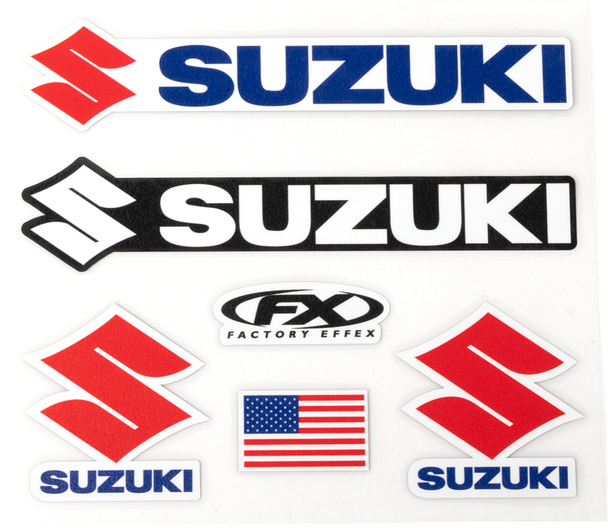 Jersey Iron-On Kit - Suzuki 28-82400