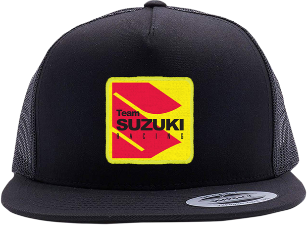 Factory Effex Suzuki Racing Hat - Black/Gray 22-86402