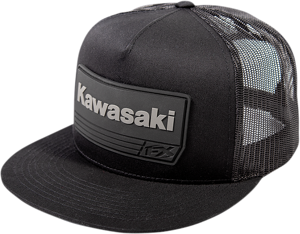Factory Effex Kawasaki 21 Racewear Hat - Black - One Size 24-86110