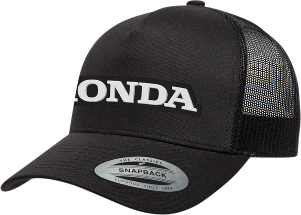 Factory Effex Honda Core Hat - Black - One Size 25-86302