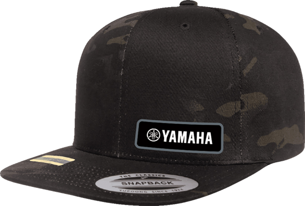 Factory Effex Yamaha Snapback Hat - Camo Black 27-86204