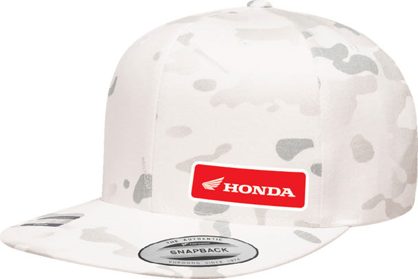 Factory Effex Honda Snapback Hat - Camo White 27-86306