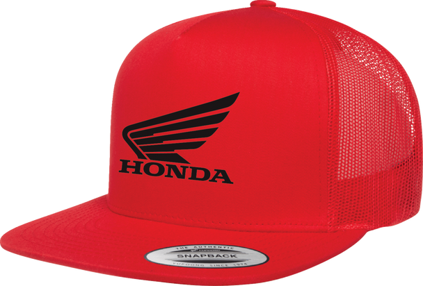 Honda Alpha Snapback Hat - Red 28-86300