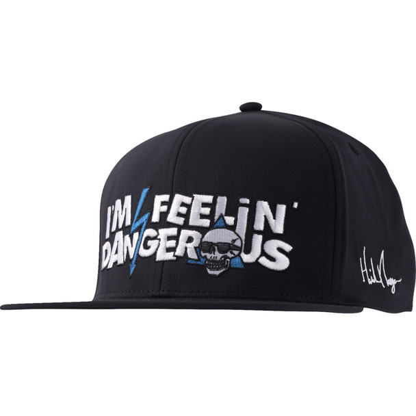 Shocking Hat - Black/Blue - One Size Dmahs3004Bbuos