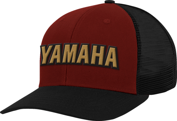 Yamaha Apparel Yamaha Hat - Red/Black/Gold Np21A-H3201