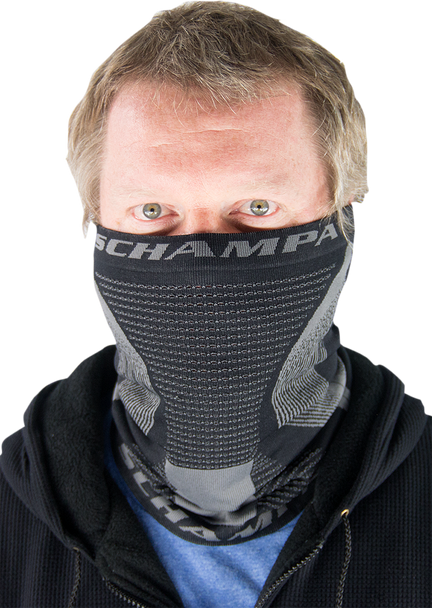Schampa & Dirt Skins Pro Series Neckgaiter - Black Pro-Ng101