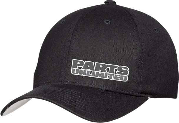 Throttle Threads Parts Unlimited Curved Bill Hat - Black - Large/Xl Psu29H51Bklxl